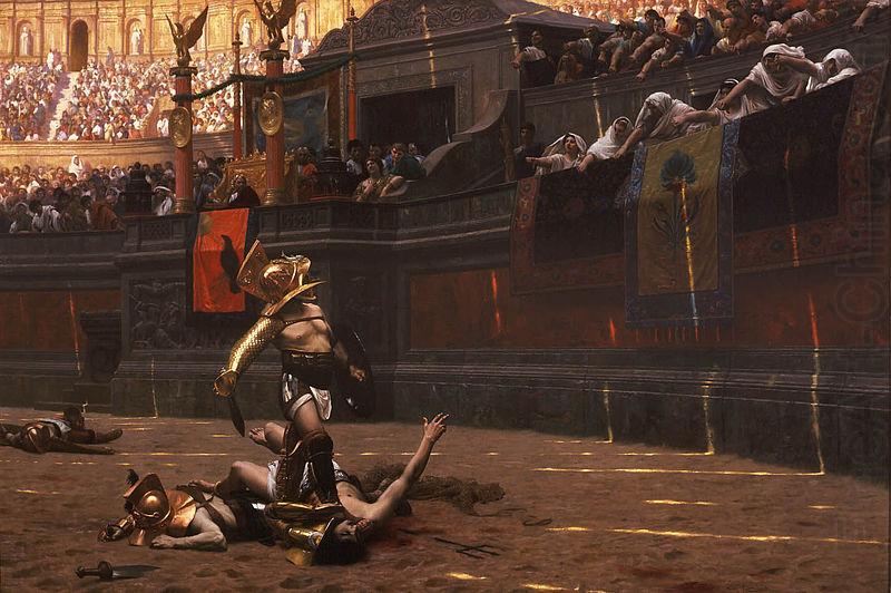 Jean-Leon Gerome Pollice Verso china oil painting image